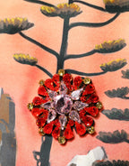 Dolce & Gabbana Multicolor Crystal Embellished A-line Mini Dress - Zeiniez