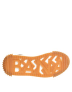 Dolce & Gabbana Brown Leather Studded Slides Sandals Shoes - Zeiniez