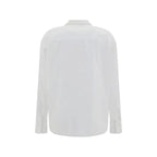 Brunello Cucinelli White Cotton Dress Shirt - Zeiniez