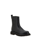Brunello Cucinelli Black Calf Leather Bos Taurus Ankle Boots - Zeiniez