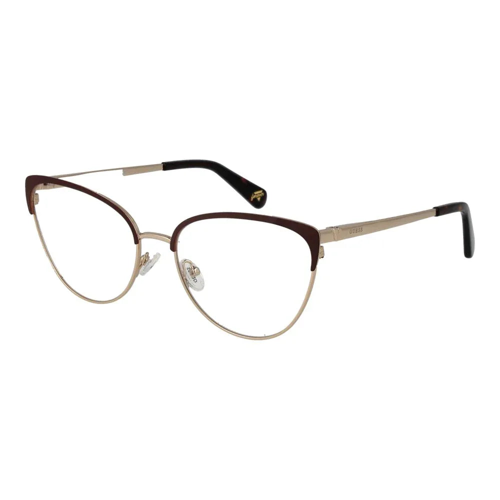 Guess Brown Metal Glasses (Frames) - Zeiniez