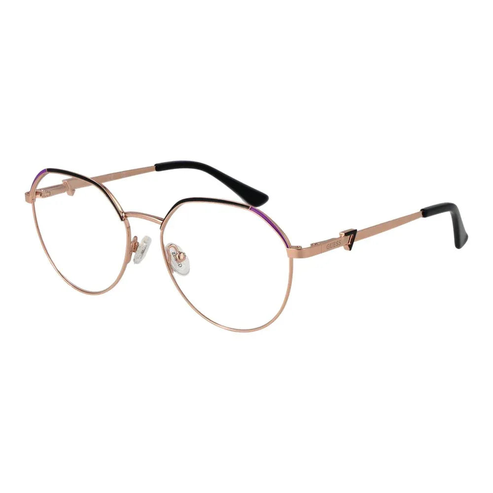 Guess Rose Gold Metal Glasses (Frames) - Zeiniez