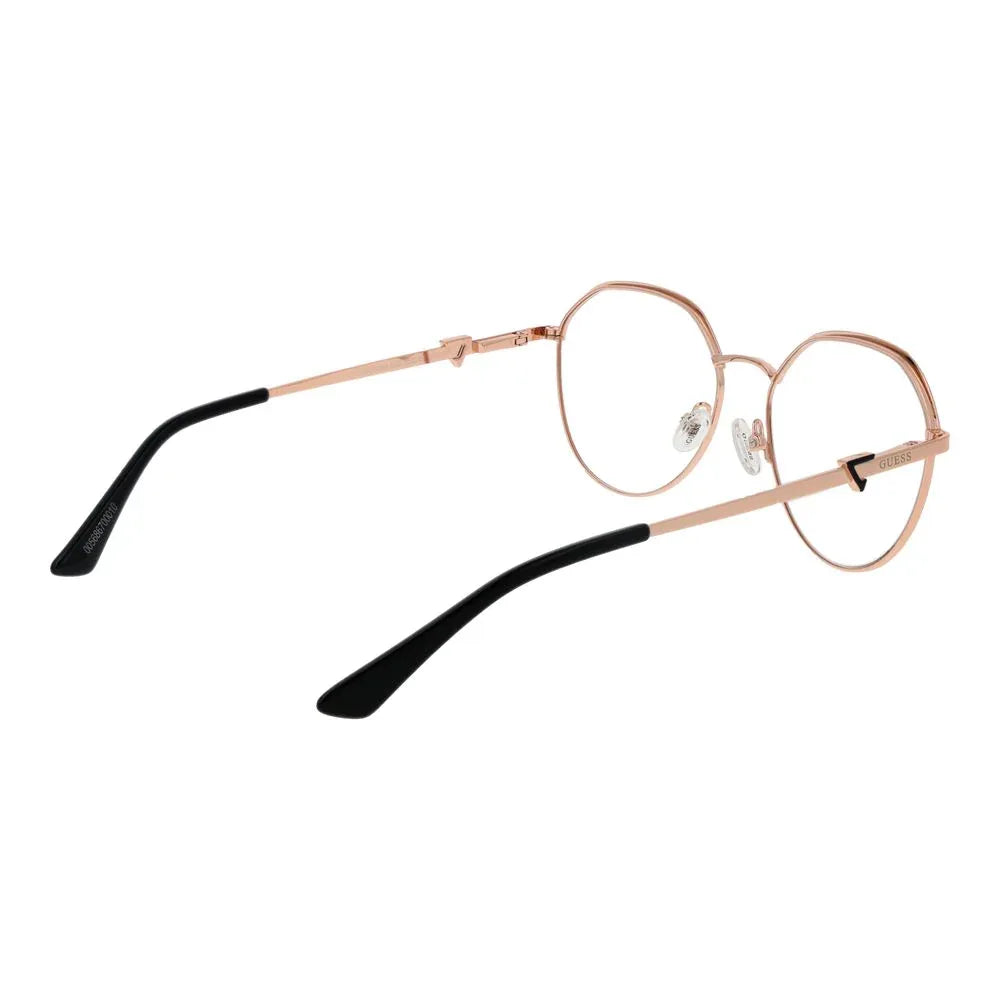 Guess Rose Gold Metal Glasses (Frames) - Zeiniez