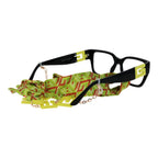 Guess Black Stainless Steel Glasses (Frames) - Zeiniez