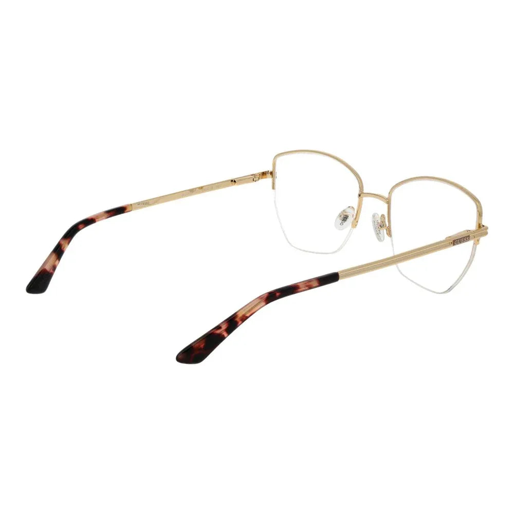 Guess Beige Metal Glasses (Frames) - Zeiniez