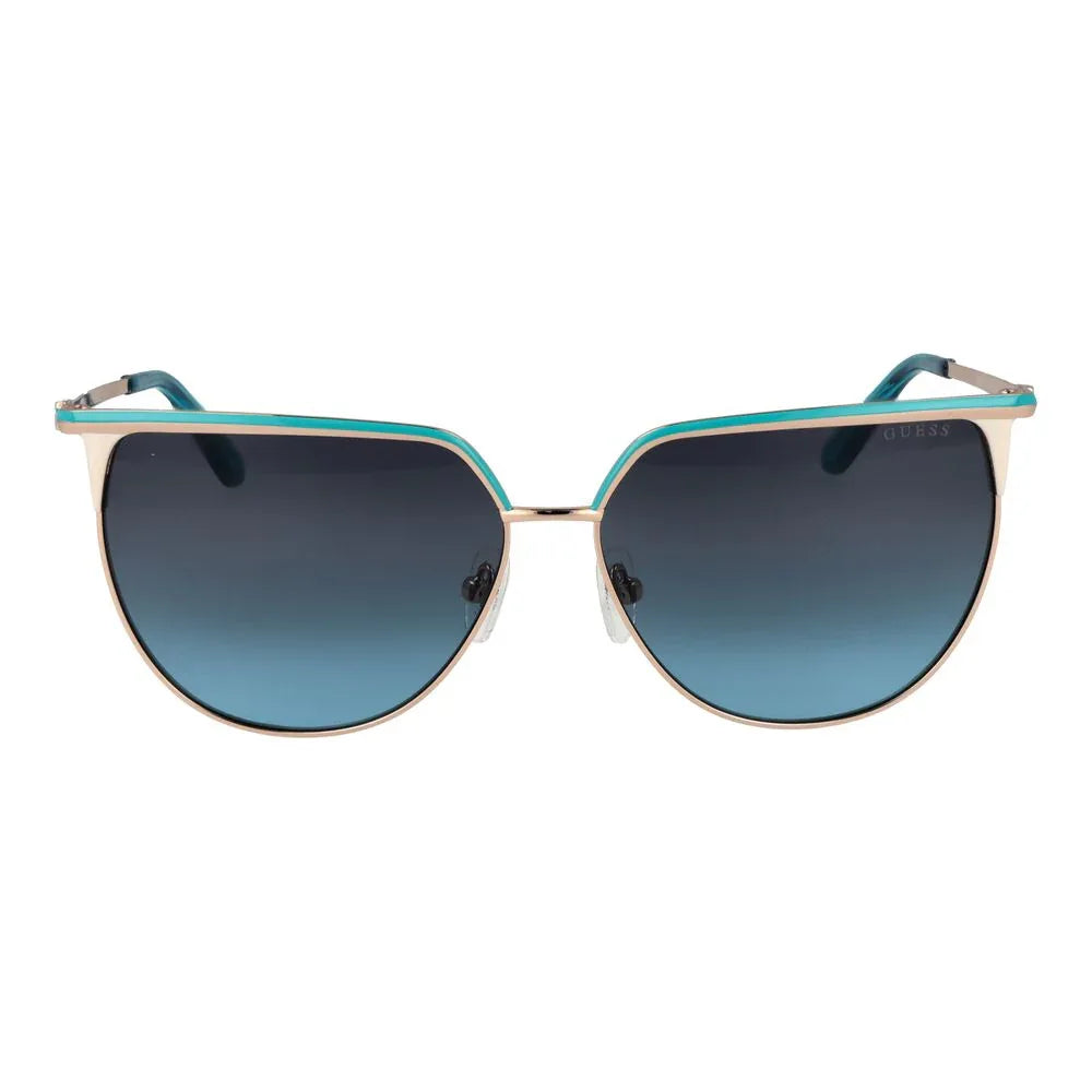 Guess Gold Metal Sunglasses - Zeiniez