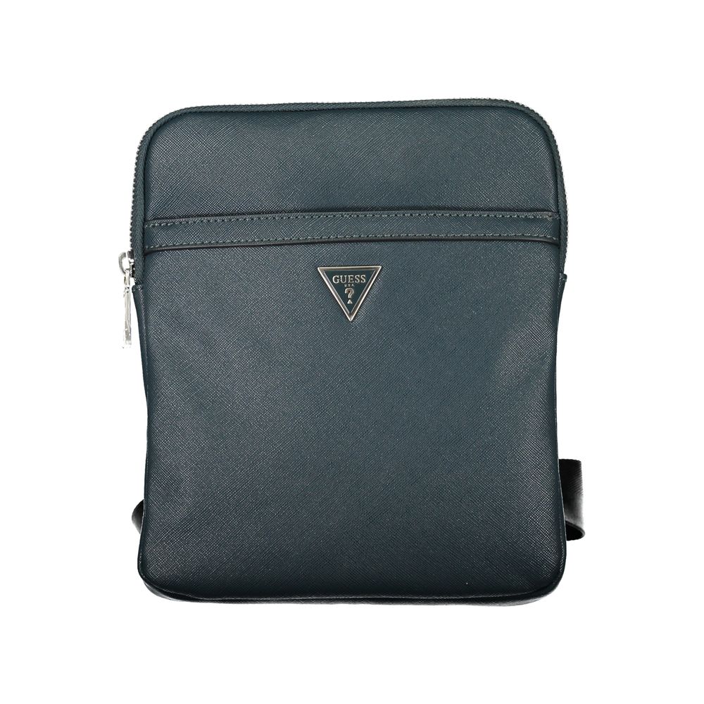 Guess Jeans Verde Polyurethane Men Shoulder Bag - Zeiniez