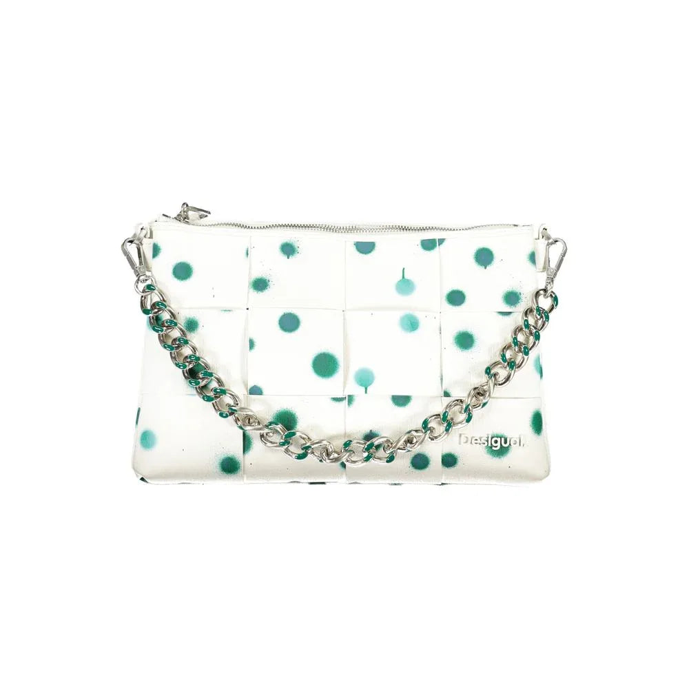 Desigual Bianco Poliuretano Women Handbag - Zeiniez