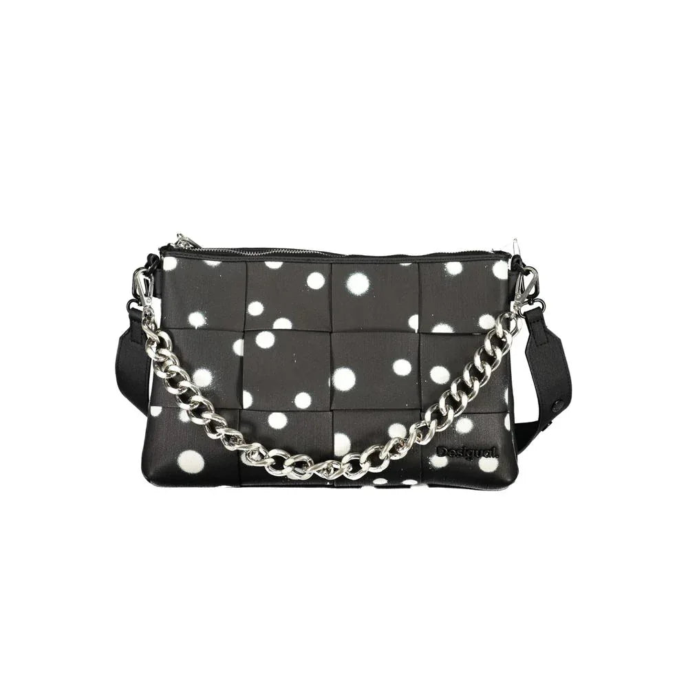 Desigual Black Polyurethane Women Bag - Zeiniez