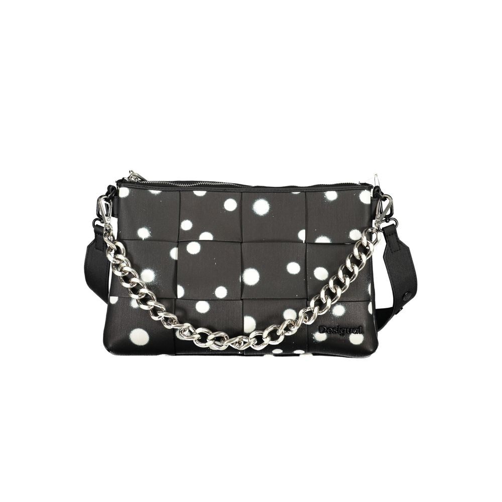 Desigual Black Polyurethane Women Bag - Zeiniez