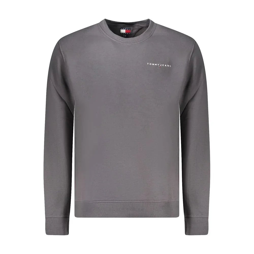 Tommy Hilfiger Grigio Cotton Men's Sweatshirt - Zeiniez