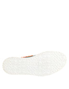 Dolce & Gabbana Green Derby Logo Casual Men Sneakers Shoes - Zeiniez