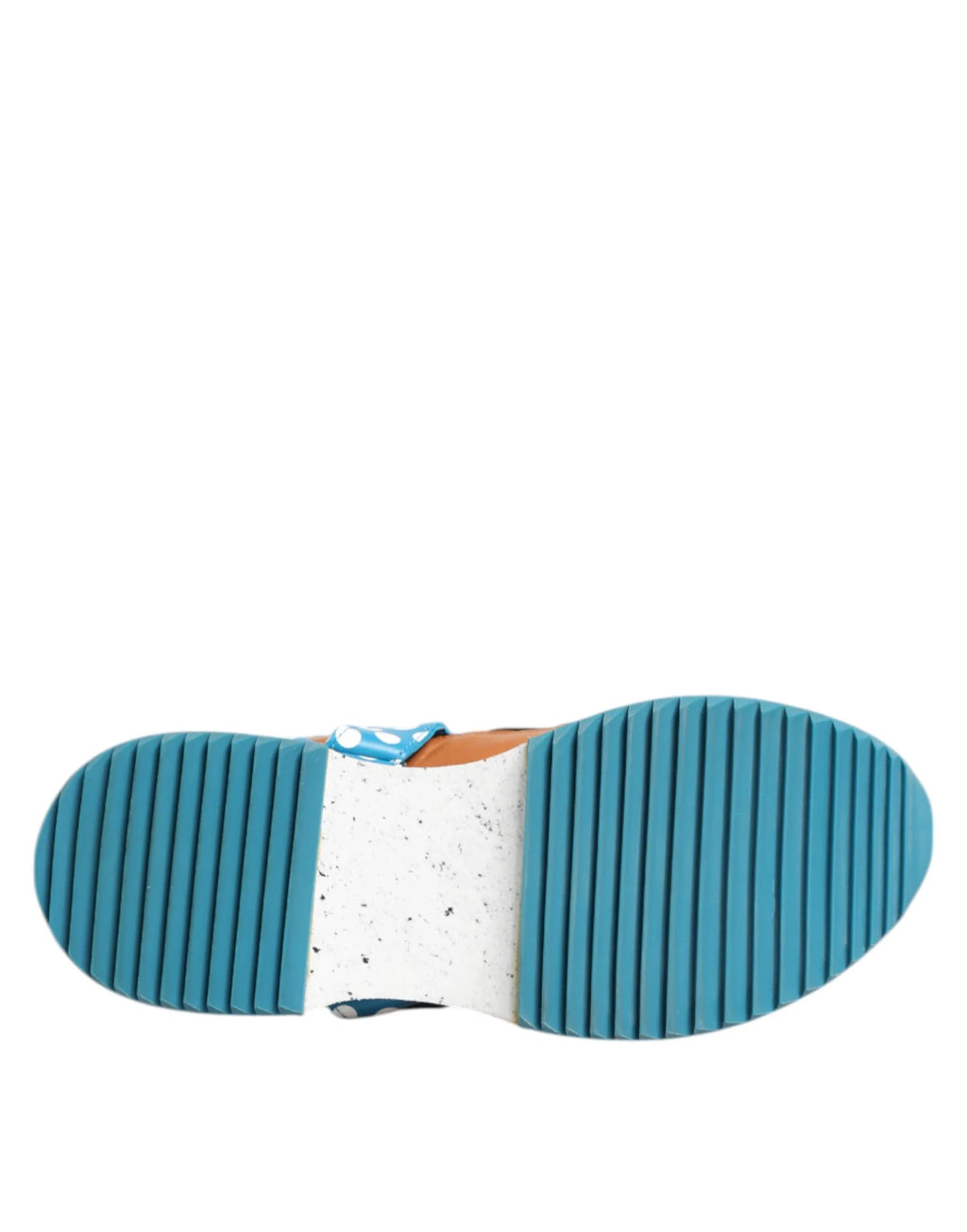 Dolce & Gabbana Multicolor Leather Low Top Sneakers Shoes - Zeiniez