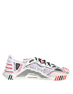Dolce & Gabbana Multicolor Low Top NS1 Men Sneakers Shoes - Zeiniez