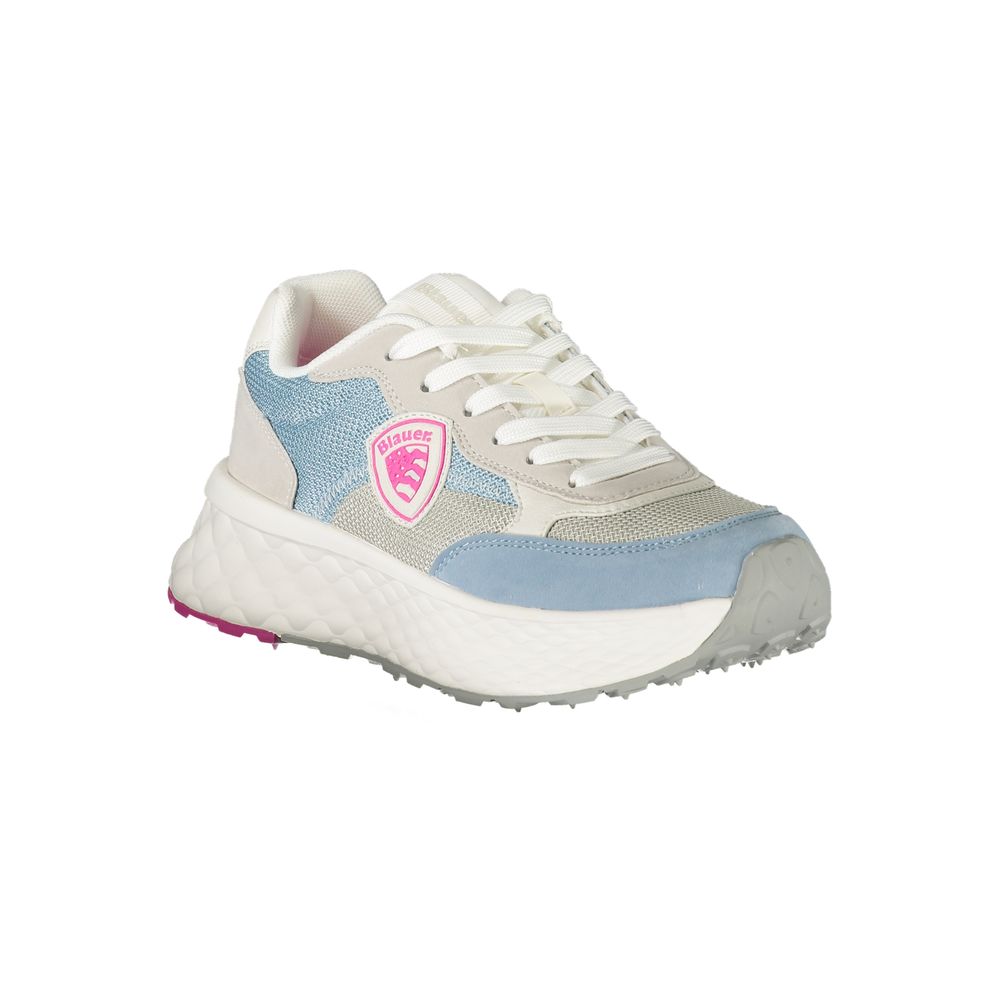 Blauer Azzurro Polyurethane Women Sneaker - Zeiniez