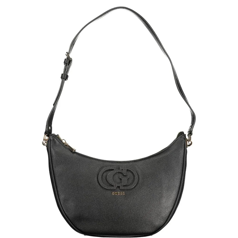 Guess Jeans Nero Poliuretano Women Handbag - Zeiniez