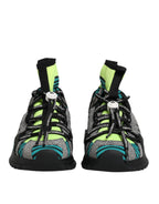 Dolce & Gabbana Multicolor Sorrento Socks Men Sneakers Shoes - Zeiniez