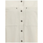 Marant Etoile White Cotton Dress Shirt - Zeiniez