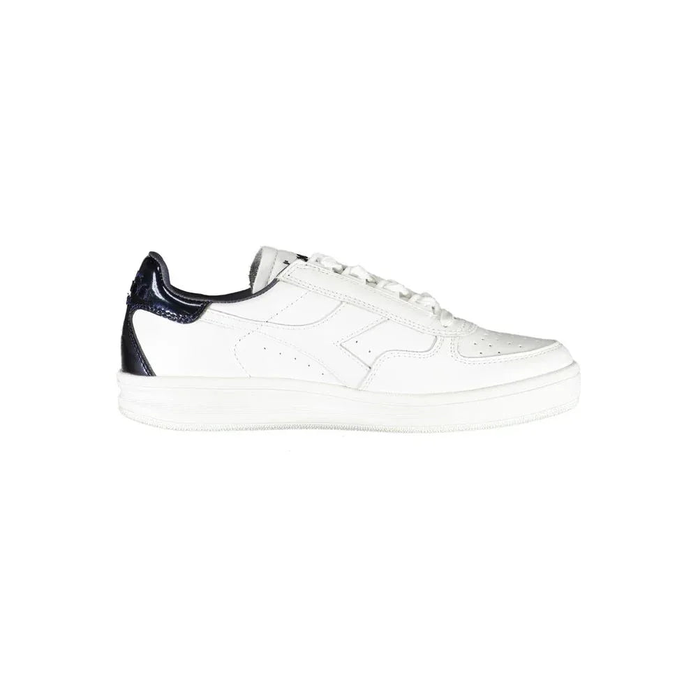 Diadora White Leather Women Sneaker - Zeiniez