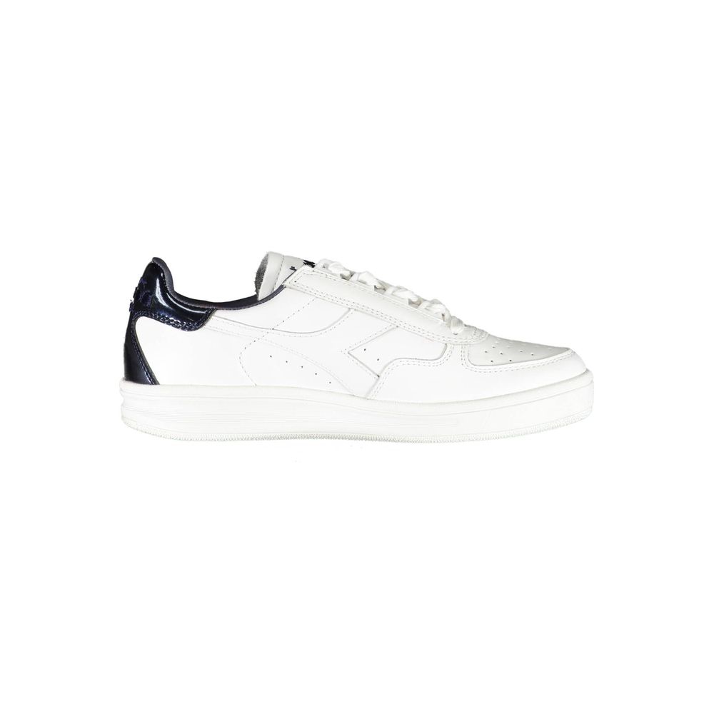 Diadora White Leather Women Sneaker - Zeiniez