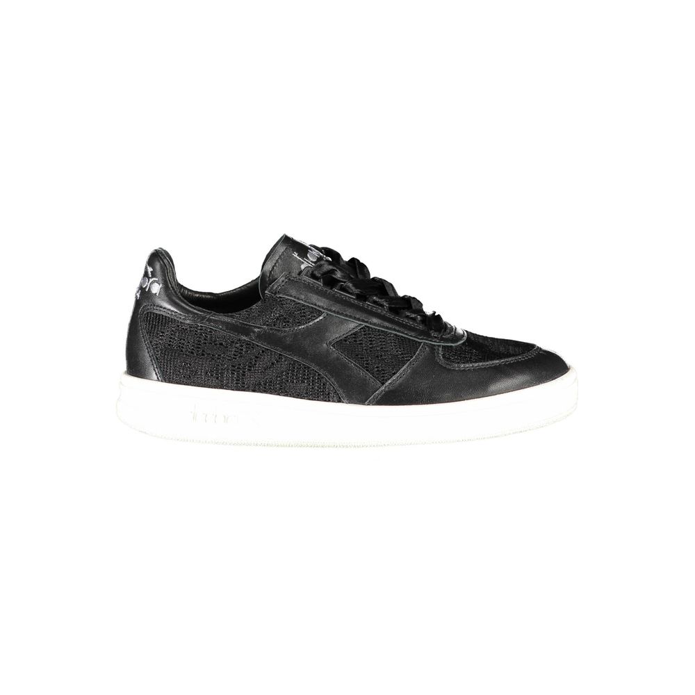 Diadora Black Leather Women Sneaker - Zeiniez