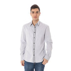 Costume National Azzurro Cotton Men Shirt - Zeiniez