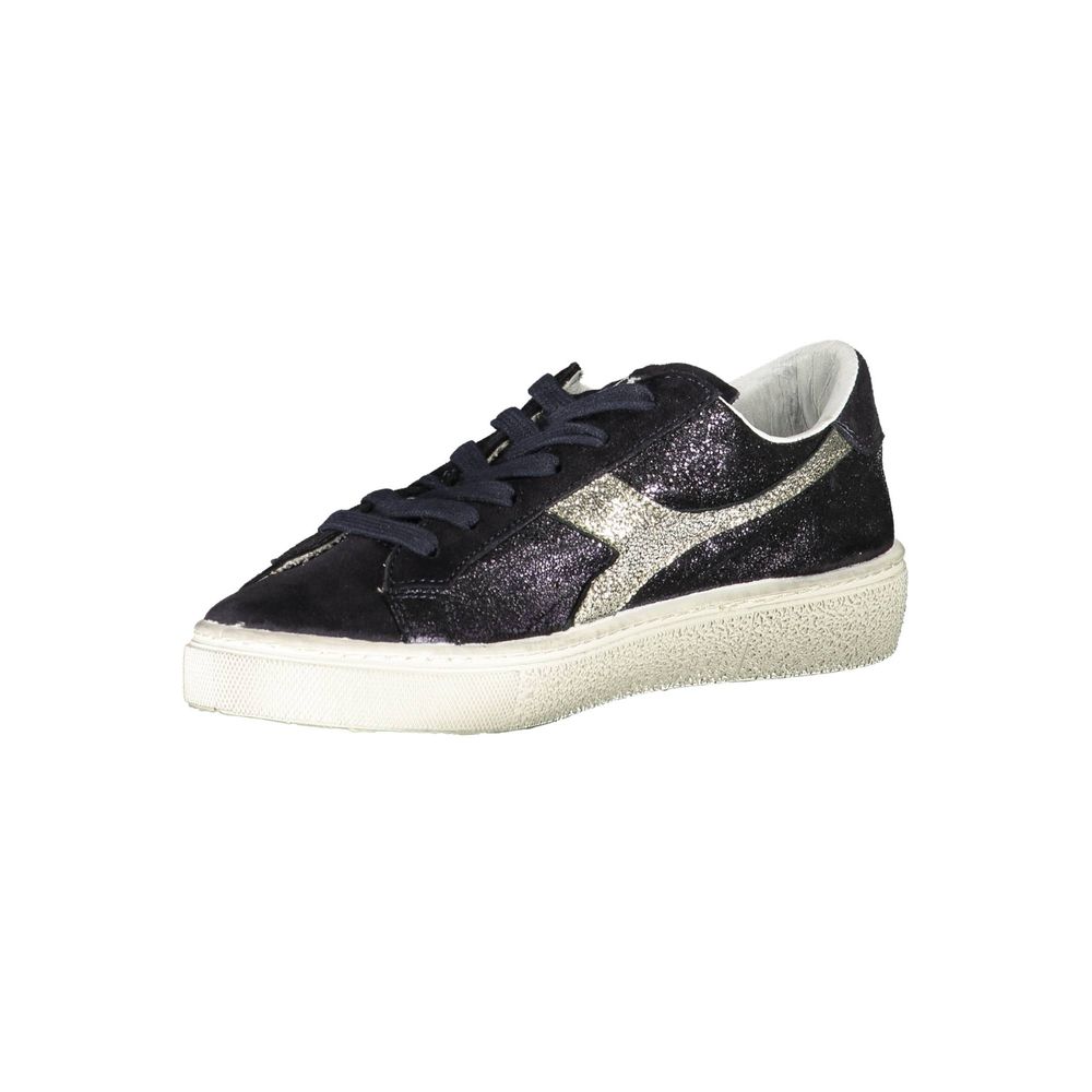Diadora Black Leather Women Sneaker - Zeiniez