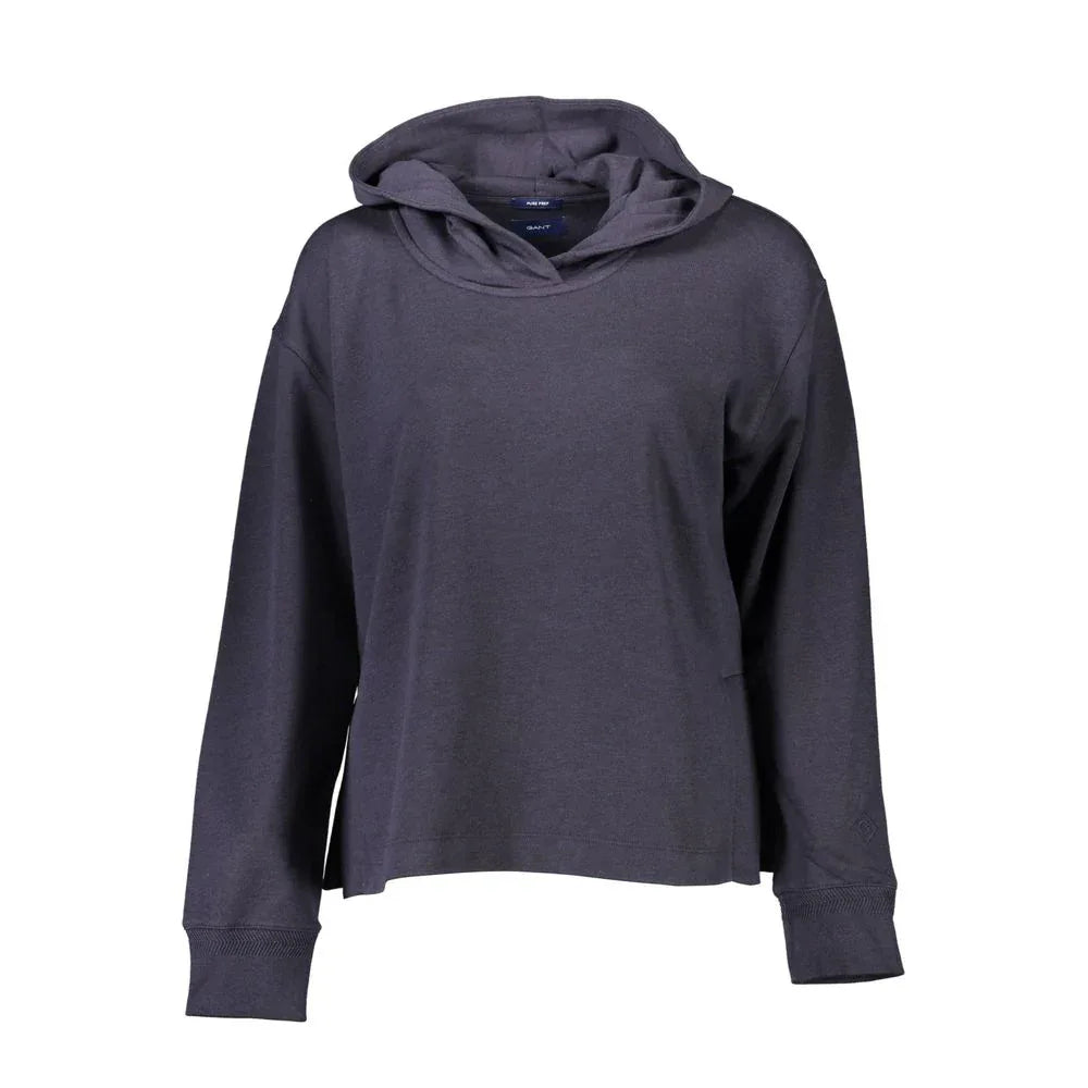 Gant Blue Cotton Women's Sweatshirt - Zeiniez