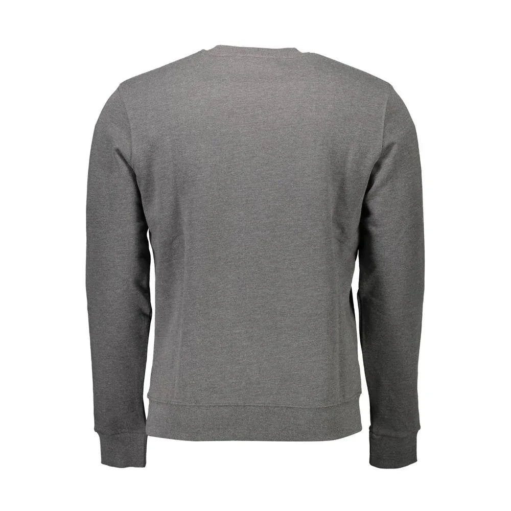 U.S. POLO ASSN. Gray Cotton Mens Sweatshirt - Zeiniez