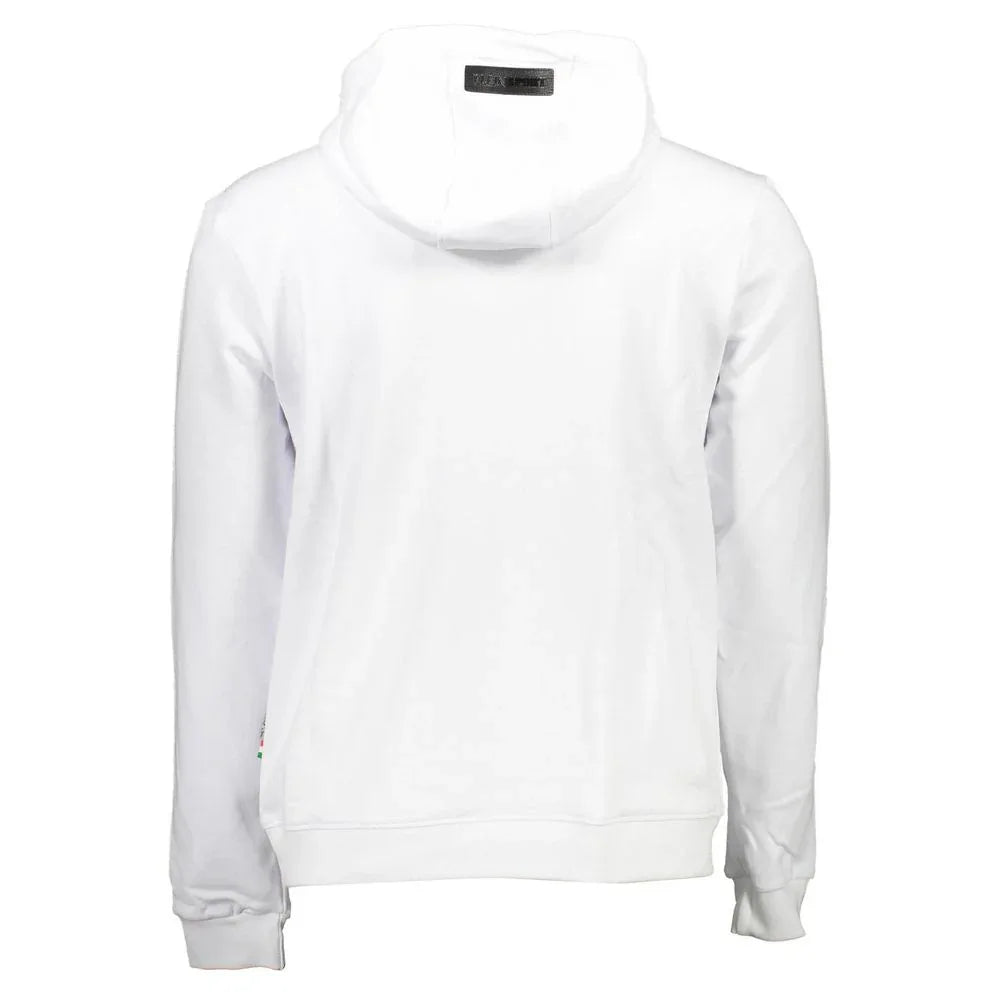 Plein Sport "Bianco Cotton Men Sweatshirt" - Zeiniez