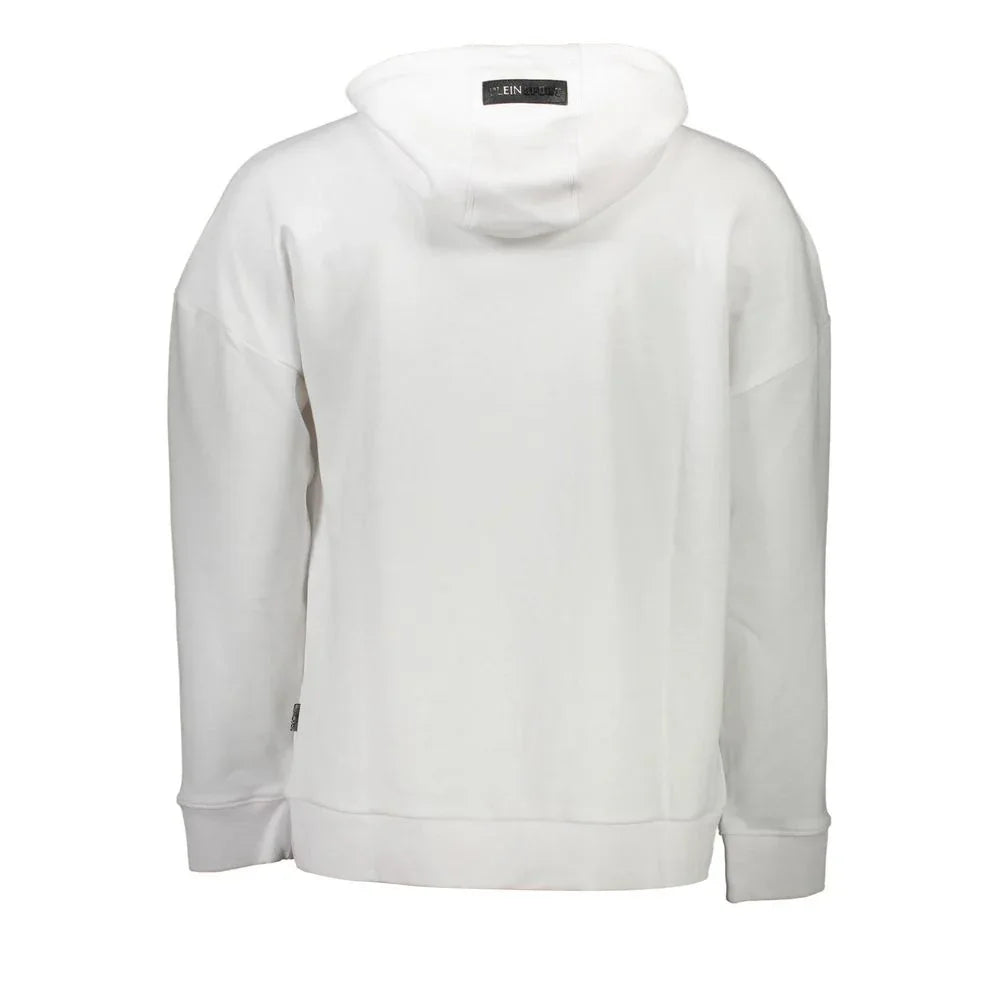 Plein Sport White Cotton Men's Sweatshirt - Zeiniez