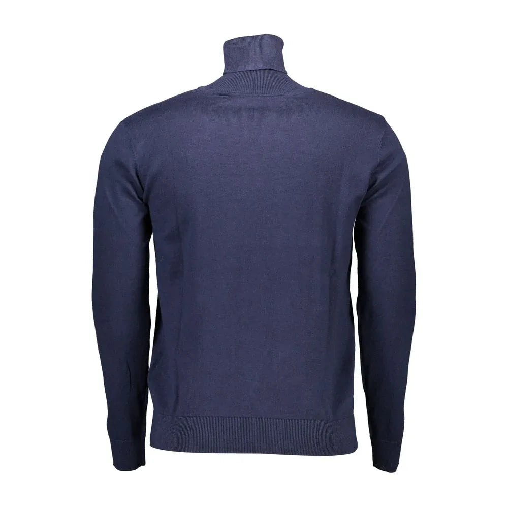 U.S. POLO ASSN. Blue Cotton Men Sweater - Zeiniez