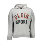 Plein Sport Grigio Cotton Men Sweatshirt - Zeiniez