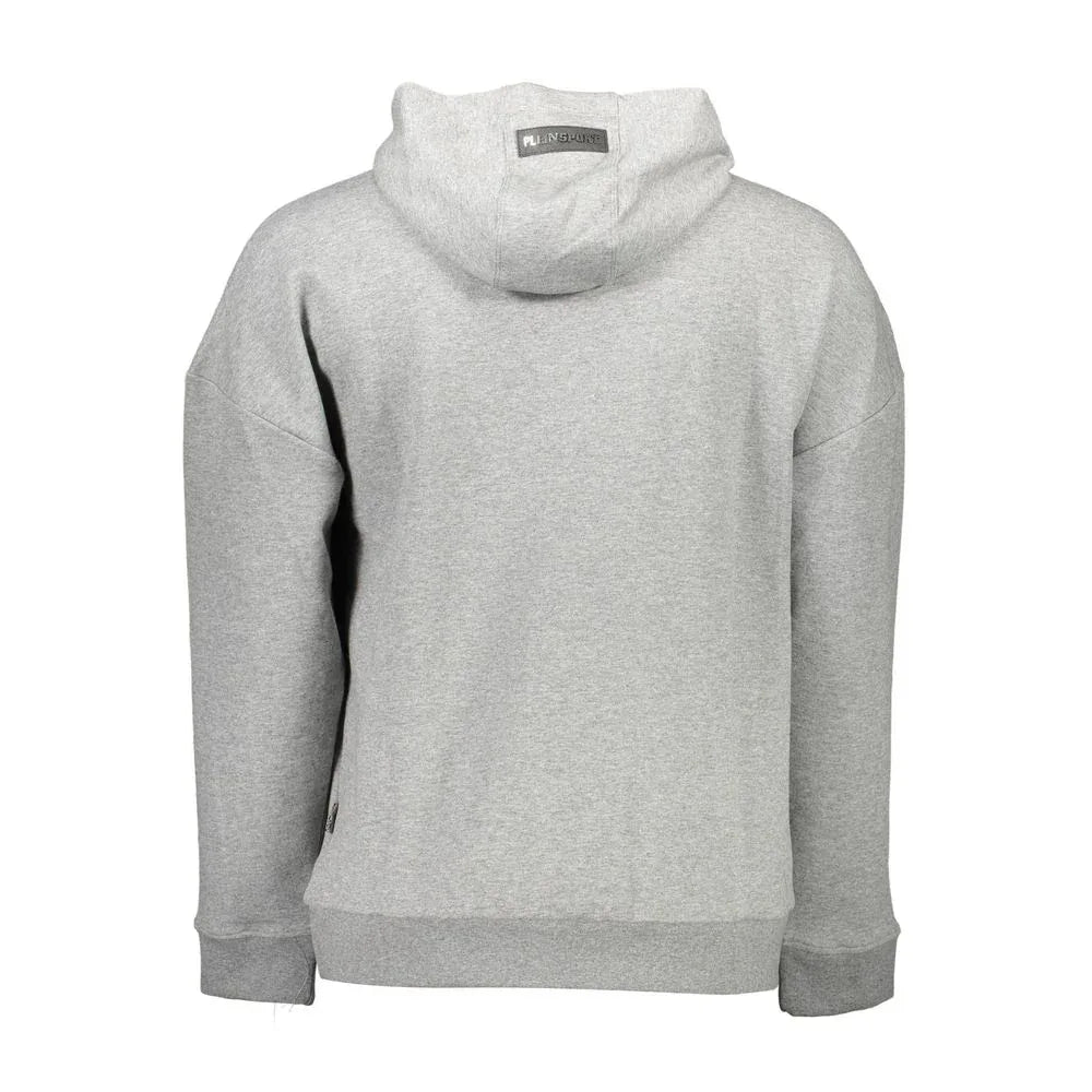 Plein Sport Grigio Cotton Men's Sweatshirt - Zeiniez