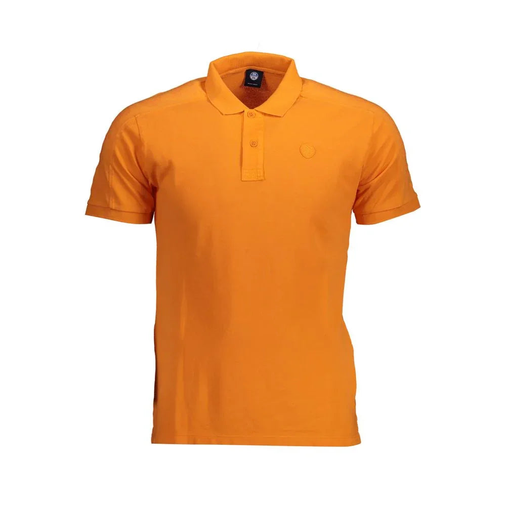 North Sails Arancione Cotton Men Polo - Zeiniez
