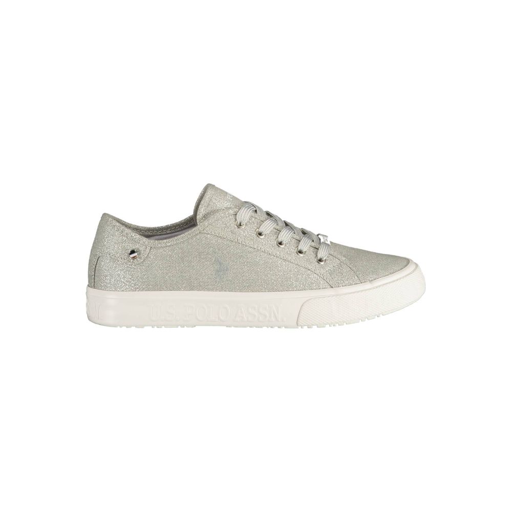 U.S. POLO ASSN. Argento Polyester Women Sneaker - Zeiniez