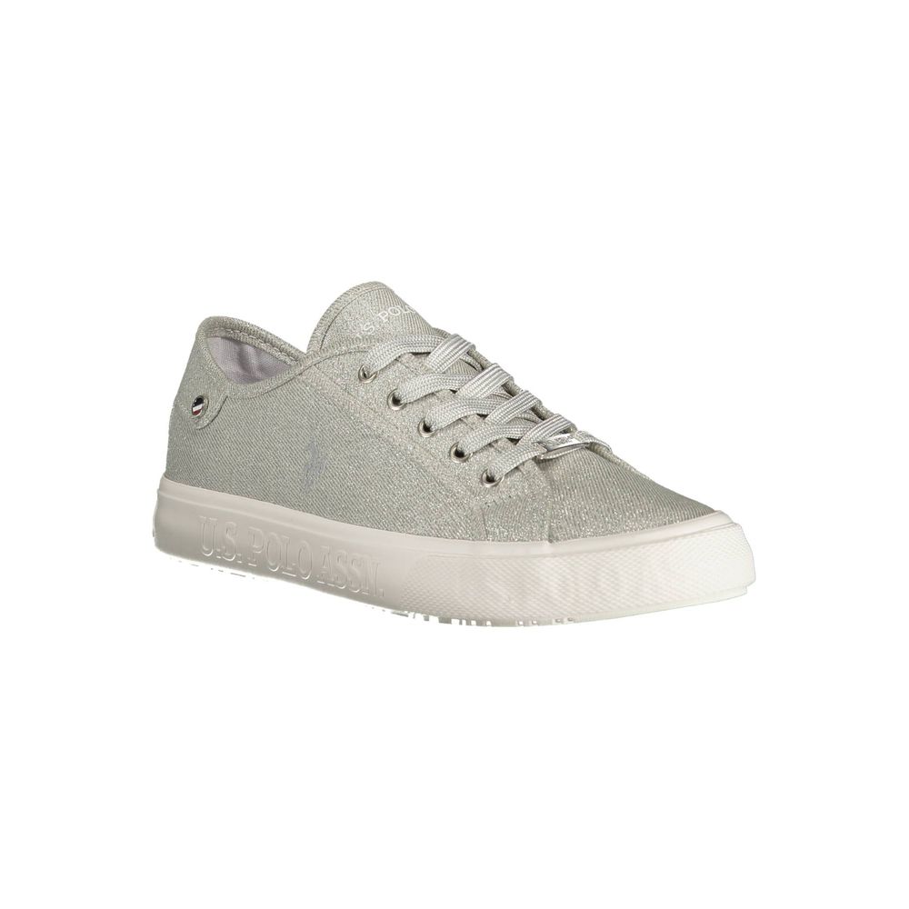 U.S. POLO ASSN. Argento Polyester Women Sneaker - Zeiniez