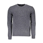 Harmont & Blaine Blu Wool Men Sweater - Zeiniez