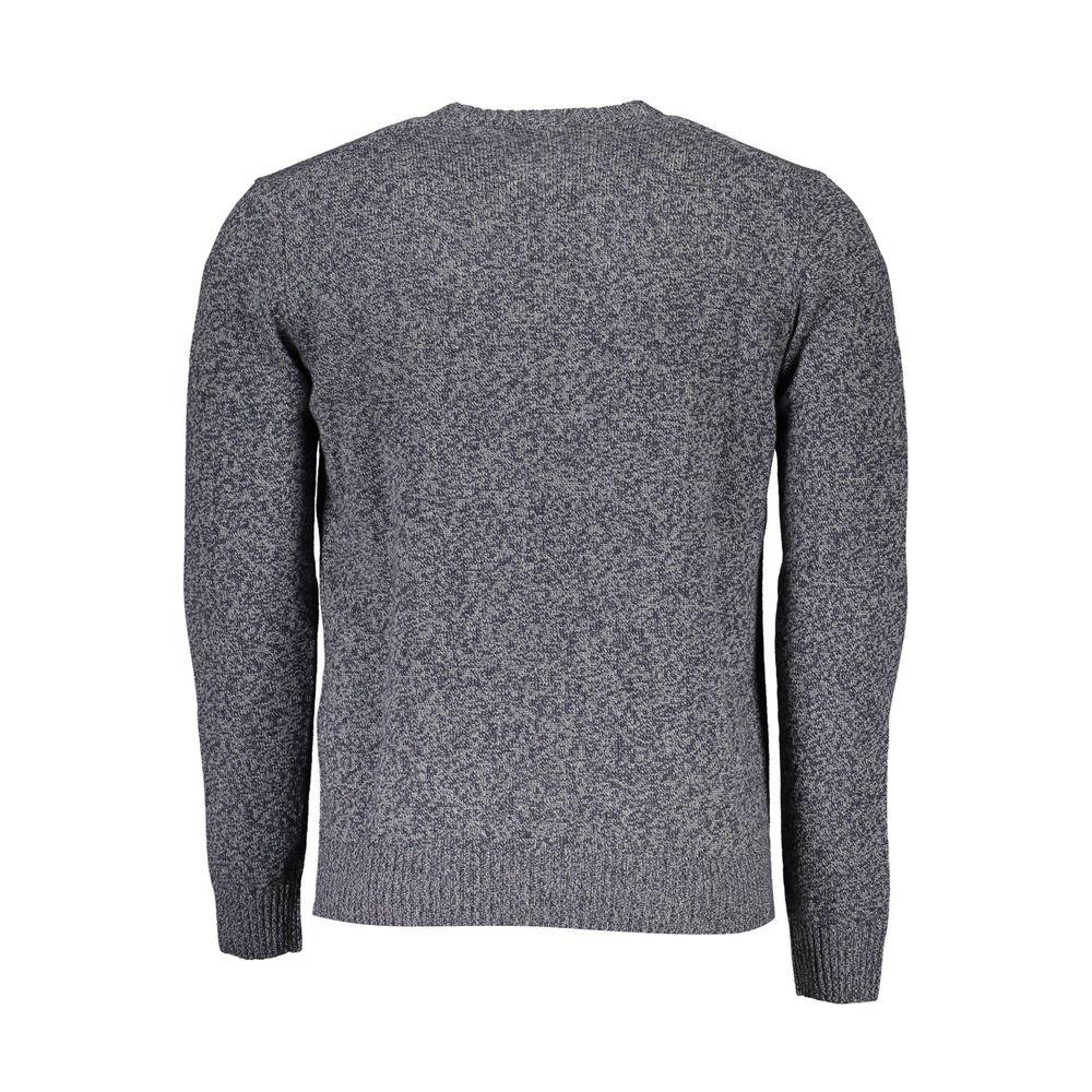 Harmont & Blaine Blu Wool Men Sweater - Zeiniez