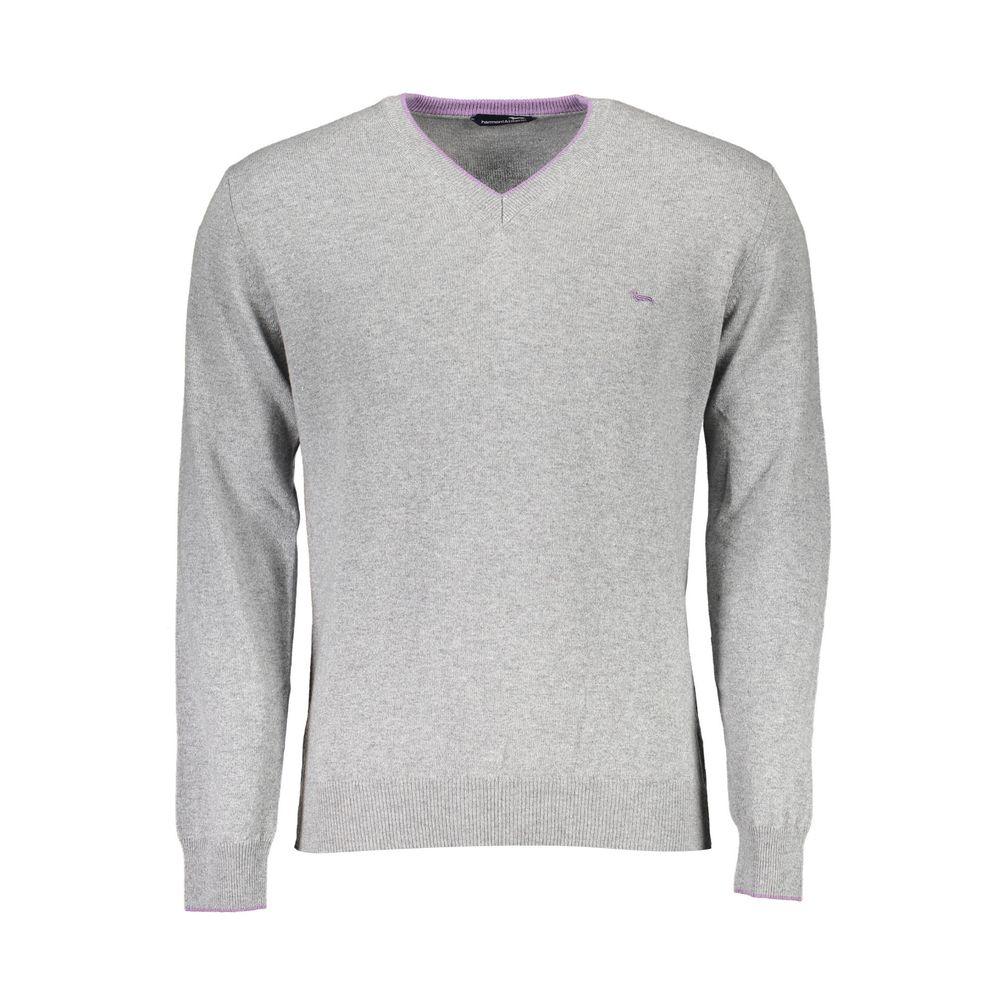 Harmont & Blaine Grigio Wool Mens Sweater - Zeiniez