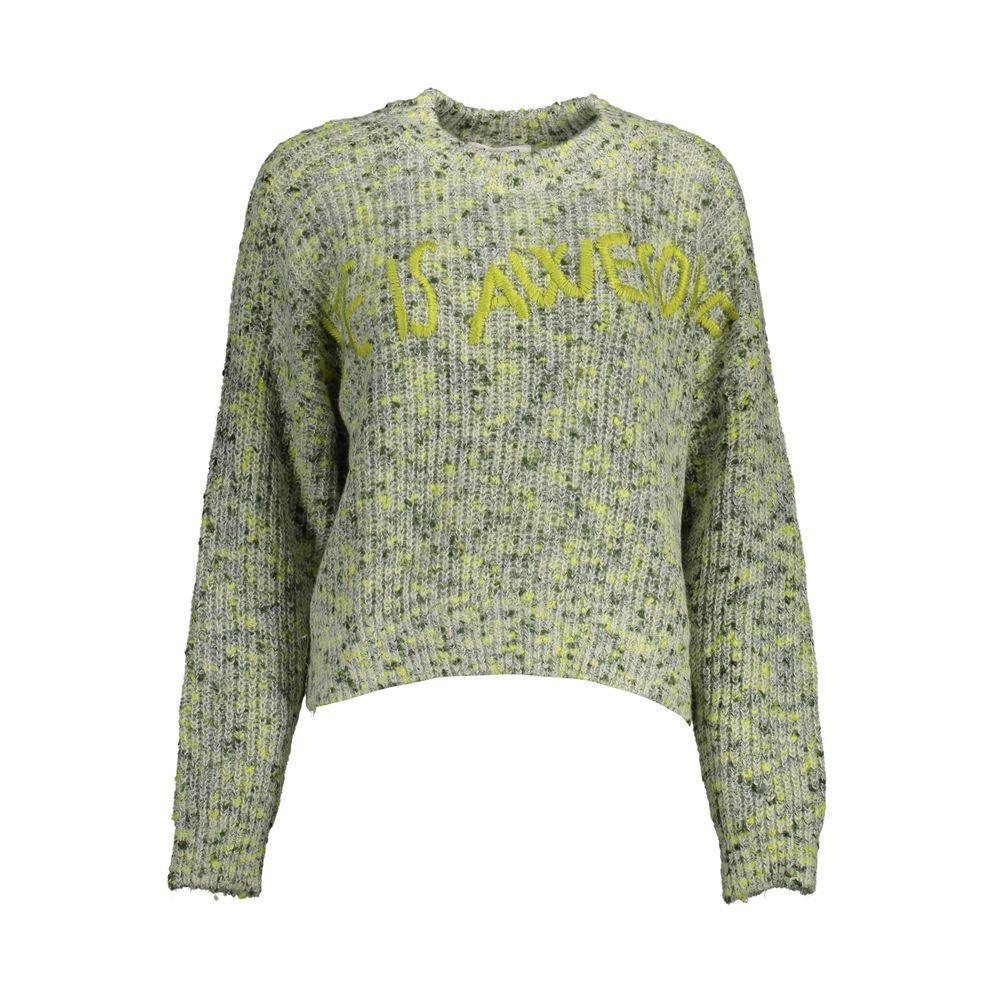 Desigual Verde Acrylic Women Sweater - Zeiniez