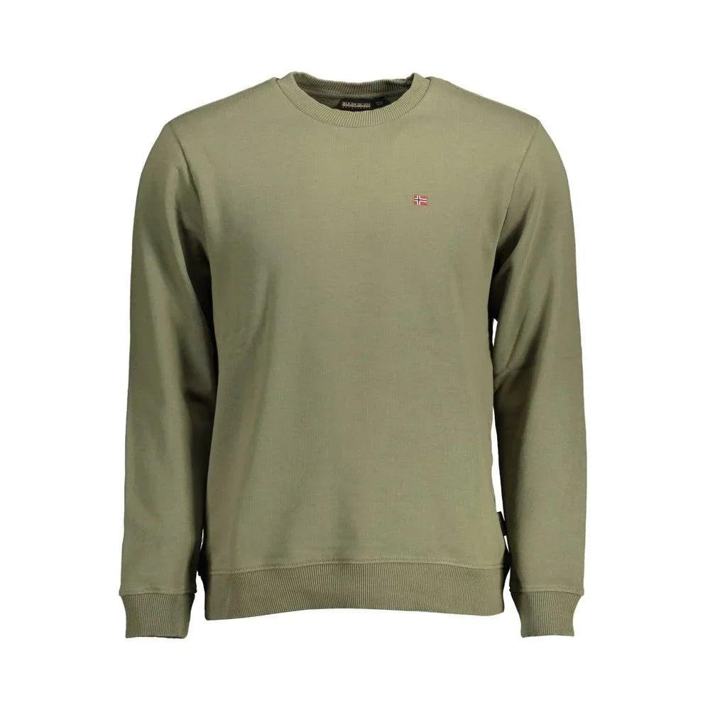 Napapijri Verde Cotton Men's Sweatshirt - Zeiniez
