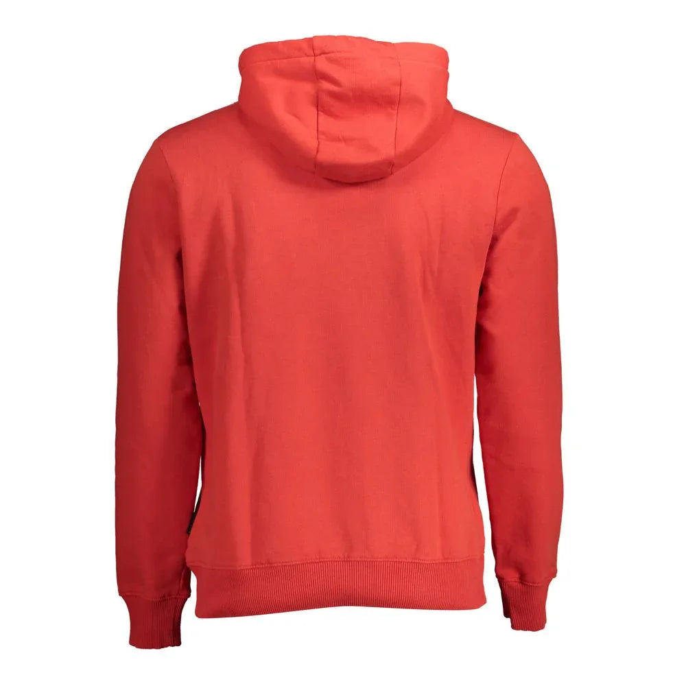 Napapijri Rosso Cotton Men's Sweatshirt - Zeiniez