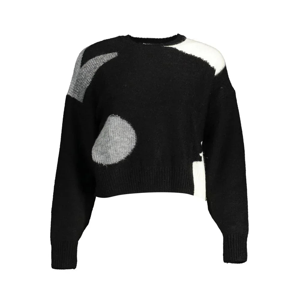Desigual Black Acrylic Women Sweater - Zeiniez