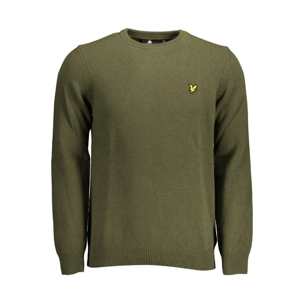 Lyle & Scott Verde Wool Mens Sweater - Zeiniez