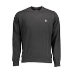 U.S. POLO ASSN. Black Cotton Men Sweatshirt - Zeiniez