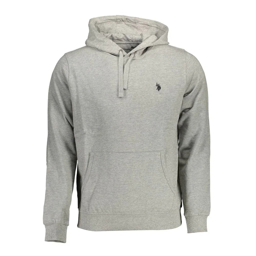 U.S. POLO ASSN. Gray Cotton Mens Sweatshirt - Zeiniez