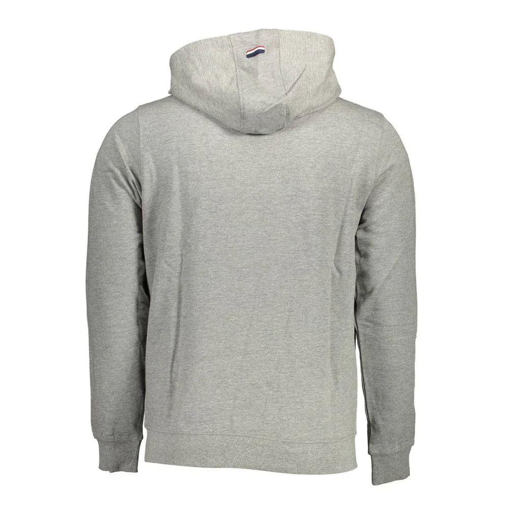 U.S. POLO ASSN. Gray Cotton Mens Sweatshirt - Zeiniez