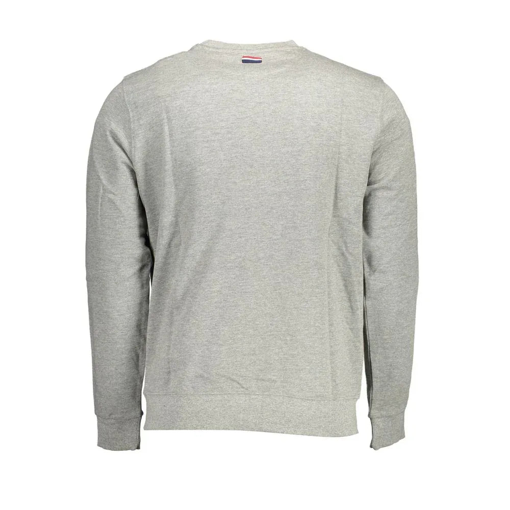U.S. POLO ASSN. Gray Cotton Men Sweater - Zeiniez