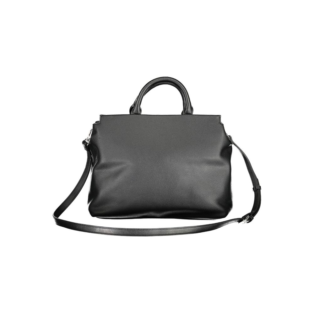BYBLOS Black Polyurethane Women Handbag - Zeiniez